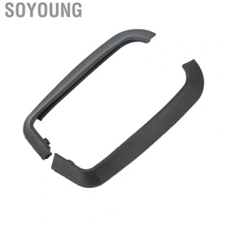 Soyoung Motorcycle Air Intake Tube Duct Damper Cover  Smooth Surface Motorcycle Side Air Intake Cover Durable Rubber  for Motorbike