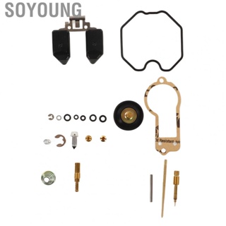 Soyoung Motorbike Carb Rebuild Set  Professional Carburetor  Kit Metal ABS Rubber  for Maintenance