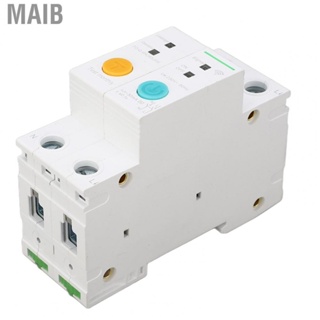 Maib WiFi Switch Circuit Breaker  2P 25A 30mA Earth Leakage Protection WiFi Smart Circuit Breaker  for Smart Home Devices