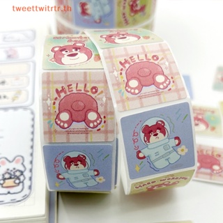 SANRIO Trwitr สติกเกอร์ ลายการ์ตูนสัตว์น่ารัก ขนาดเล็ก สําหรับติดตกแต่ง ของขวัญเด็ก 500 แผ่น ต่อม้วน