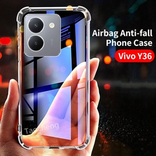 เคสซิลิโคนใส กันกระแทก สําหรับ Vivo y78 y78 Y36 VivoY78 VivoY36 4G 5G 2023