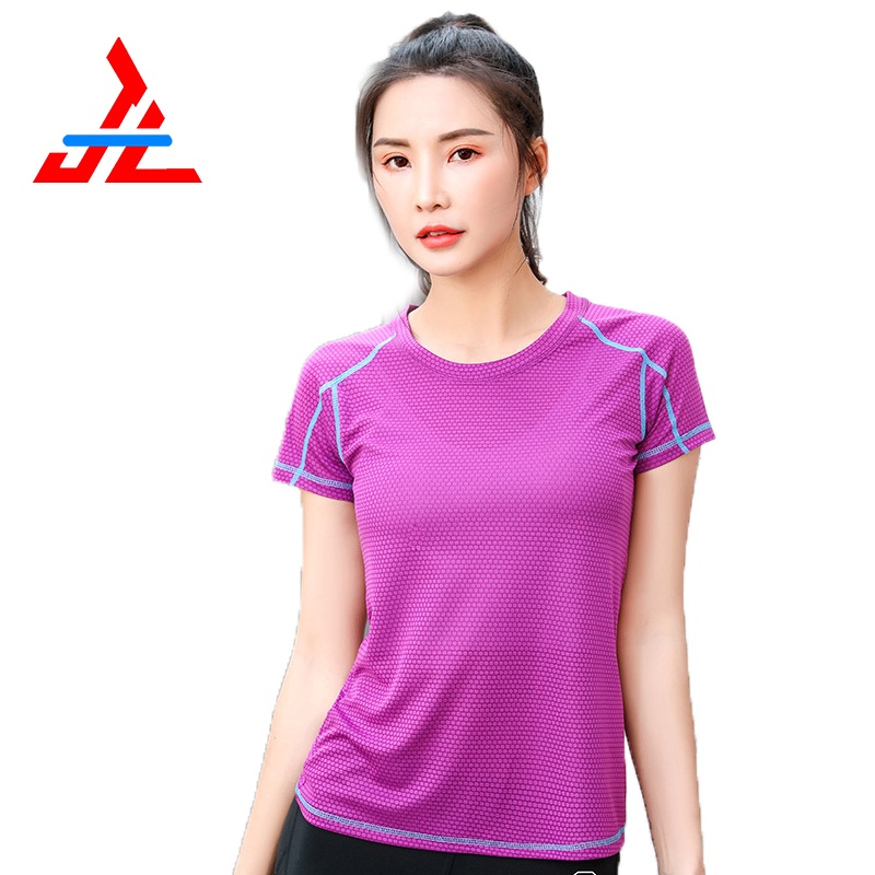 [M-4XL] ใหม่ เสื้อยืดแขนสั้น ระบายอากาศ แห้งเร็ว เหมาะกับการเล่นโยคะ ฟิตเนส กีฬา สําหรับผู้หญิง 2023