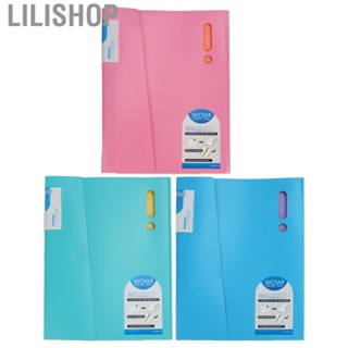 Lilishop Elastic File Folder Student Exclamation A3A4 Test Paper Storage Bag(Blue)