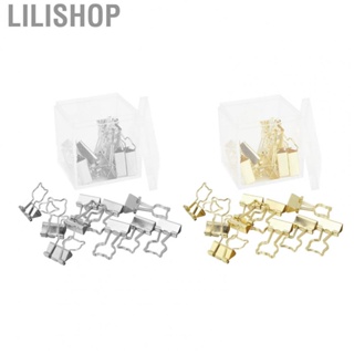 Lilishop Small Binder Clips  Unique Design Binder Clips  for Tickets for Document for Photo