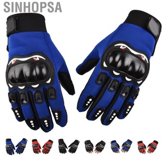 Sinhopsa Motorcycle  Touchscreen Hard Knuckle Powersports Racing  for Mountaineering Cycling Aerobics