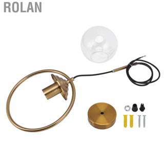 Rolan Ceiling Pendant Lamp  Pendant Light Glass Iron Hardwired Installation  for Dining Rooms