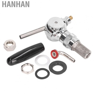 Hanhan Beer Faucet  Beer Dispenser Tap Longer Interior Stainless Steel Flow Rate Control  for Hotels