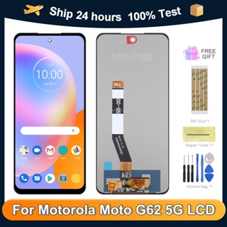 อะไหล่หน้าจอสัมผัส LCD G62 5G 6.5 นิ้ว สําหรับ Motorola Moto G62 Moto G62