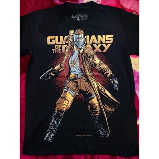 📦พร้อมส่ง คอกลม ผ้าฝ้าย 100% พิมพ์ลายกราฟฟิค Marvel Super Hero Guardians of the Galaxy สําหรับผู้ชาย T-shirt