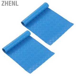 Zhenl 2Pcs Swimming Pool Ladder Mat Rubber Protective Floor Step Pad Set Kit