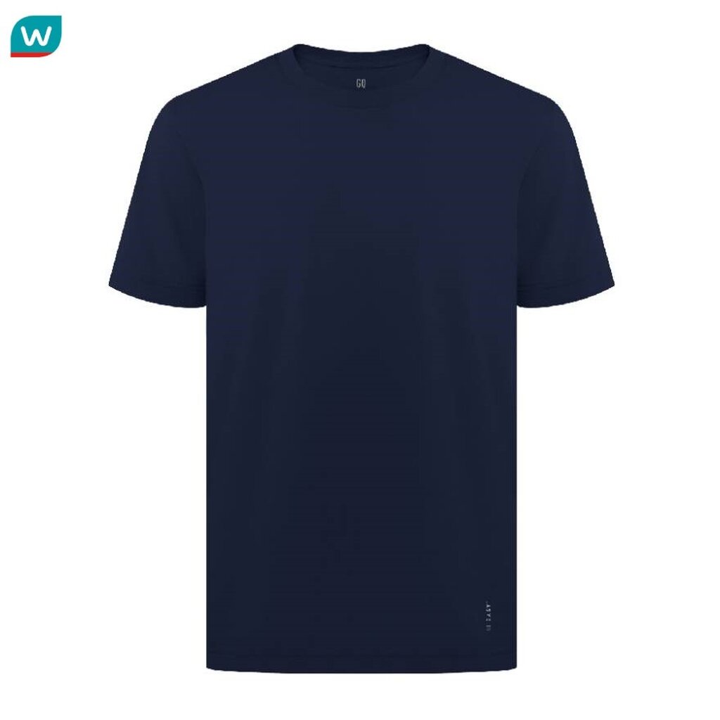 GQ จีคิว อีซี่ เสื้อยืด สีกรม ไซส์ L