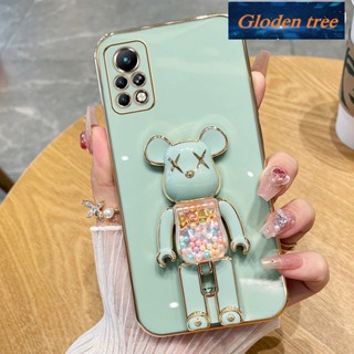 เคสโทรศัพท์มือถือ ซิลิโคนนุ่ม กันกระแทก ลายต้นไม้ Gloden infinix note 11 PRO infinix note 11S