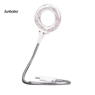 Turbobo โคมไฟตั้งโต๊ะ USB พร้อมสวิตช์ 18 LED สําหรับคอมพิวเตอร์ แล็ปท็อป PC