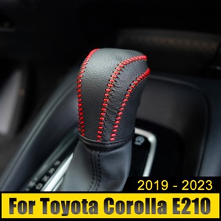 ปลอกหนังหุ้มหัวเกียร์รถยนต์ สําหรับ Toyota Corolla E210 2019-2021 2022 2023