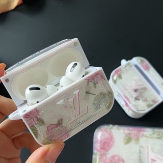  เคสหูฟัง ประดับลูกปัด คุณภาพสูง กันกระแทก สําหรับ AirPods 1 2 3 pro pro2