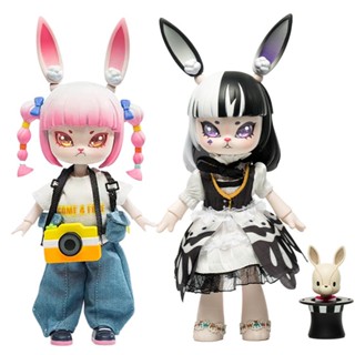 ใหม่ โมเดลตุ๊กตาฟิกเกอร์ รูปการ์ตูน Bonnie Rabbit Elf Ob11 1/12 Bjd Kawaii Surprise ขยับได้ ของเล่นสําหรับเด็ก