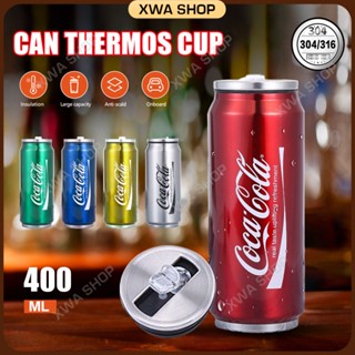 ขวดน้ำ 350/500ML กระติกน้ําร้อน Coca-Cola กระติกน้ำ 304 กระบอกน้ํา ขวดน้ำ ขวดน้ำเด็กไปโรงเรียน