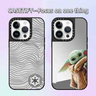 Casetify เคสโทรศัพท์มือถืออะคริลิคแข็ง ปิดด้านหลัง กันกระแทก ลายมอนสเตอร์ตัวน้อย สําหรับ IPhone14 13 12 Pro Max 11