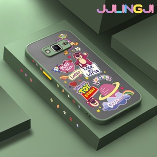 เคสซิลิโคนนิ่ม แบบใส ขอบสี่เหลี่ยม กันกระแทก สําหรับ Samsung galaxy J2 2015 J2 Prime