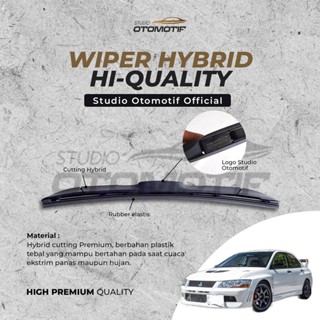 ที่ปัดน้ําฝน LANCER EVO 7 GTA 2001-2003 HYBRID OFFICIAL STUDIO 2 ชิ้น