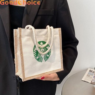 【Good】Tote Bag Beige Bento Bag Canvas Canvas Tote Bag Lightweight Lunch Bag Bag【Ready Stock】