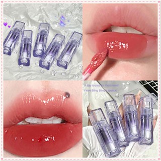 Magic Casa Dudu Water Lip Glaze Mirror ลิปสติกให้ความชุ่มชื้นเรียบเนียน ฟิล์มแห้งเร็วขึ้นรูปง่าย แต่งหน้าทาปากนักเรียนติดทนนาน JOYFEEL