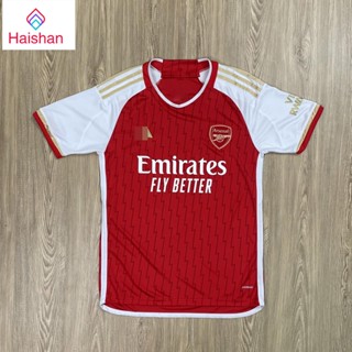 ไฮซาน เสื้อฟุตบอล เสื้อกีฬาArsena อาเซนอล โฮมใหม่ล่าสุด ฤดูกาล 2022/2023 เกรดแฟนบอล AAA