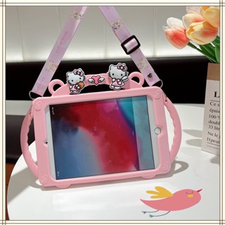 สําหรับ Xiaomi Mi Pad 6 / Xiaomi Mi Pad 6 Pro 11 นิ้ว เด็ก เคสเชือกเส้นเล็ก นุ่ม น่ารัก ขาตั้ง ที่จับ ซิลิโคน สายคล้อง