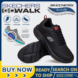 [คุณภาพดี] Skechers_ Go-Walk ARCH-Fit รองเท้าผ้าใบลําลอง สําหรับผู้ชาย เหมาะกับการวิ่ง เล่นกีฬากลางแจ้ง