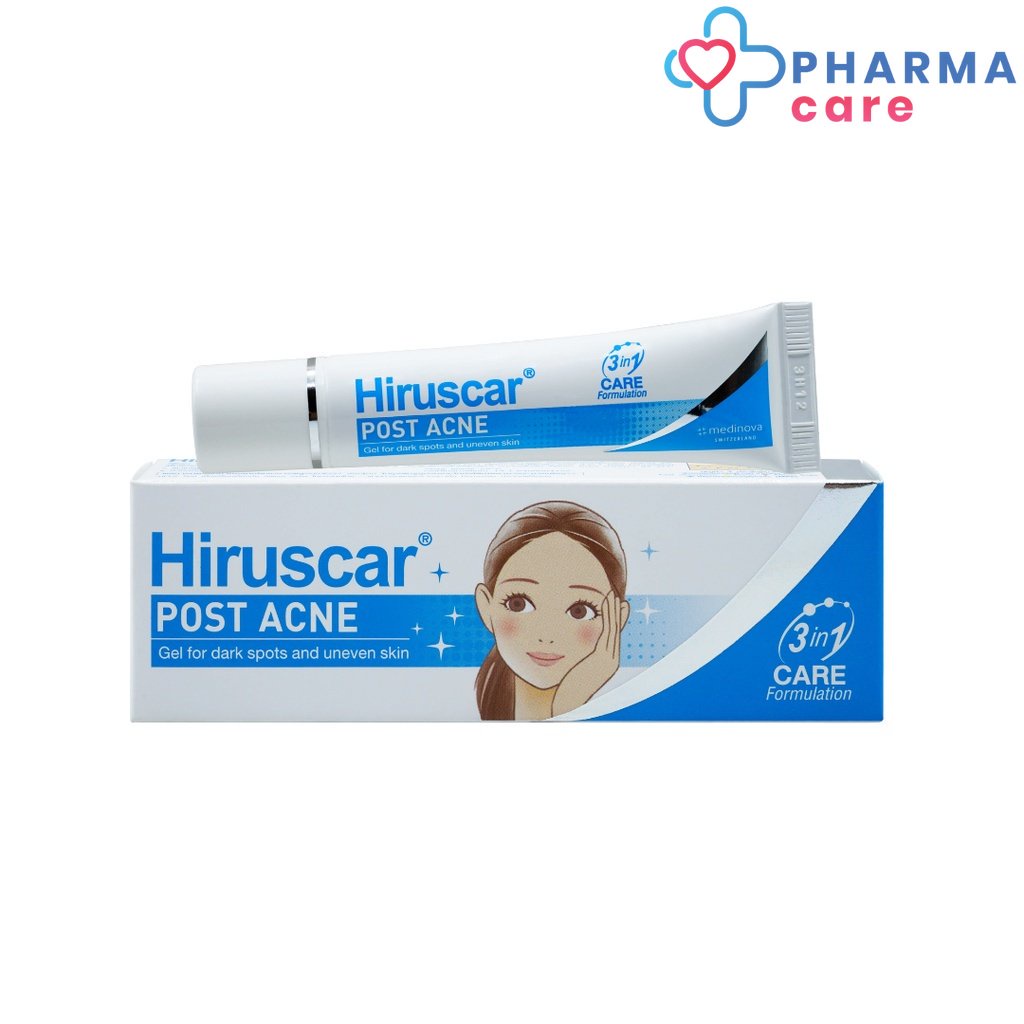 (แพคเกจใหม่ล่าสุด) Hiruscar Post Acne 5 g. ฮีรูสการ์ โพสต์ แอคเน่ เจล 5 กรัม [PC]