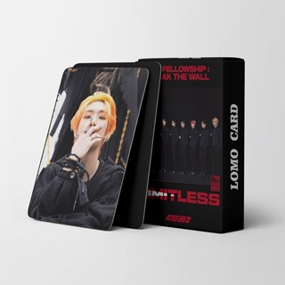 โปสการ์ดอัลบั้มรูปภาพ ATEEZ 2ND JAPAN Album LIMITLESS Kpop 55 ชิ้น ต่อกล่อง พร้อมส่ง SX