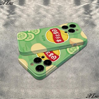 เคสโทรศัพท์มือถือแบบนิ่ม กันกระแทก ลาย Lays max BRNC สไตล์เรียบง่าย สําหรับ Iphone 14pro 11 78 6ins13 12