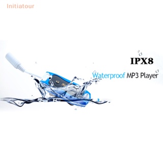 [Initiatour] เครื่องเล่น MP3 วิทยุ FM สเตอริโอ กันน้ํา IPX8 4G 8G สําหรับดําน้ํา ว่ายน้ํา