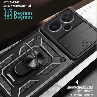 เกราะปลอกกันกระแทกสําหรับ infinix Hot 40 40i 30 30i 50 50i hot30 pro hot40 hot50 50Pro เคสโทรศัพท์ขาตั้งแหวนเลนส์กล้องฝาครอบป้องกันกรณี