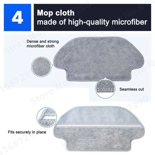 Xiaomi Mi Robot Vacuum Mop P Robot Vacuum Mop 3C B106CN STYTJ02YM Xiaomi Robot Vacuum S10 อุปกรณ์เสริมหุ่นยนต์สูญญากาศของ แปรงหลัก แปรงด้านข้าง กรอง ผ้าขี้ริ้ว