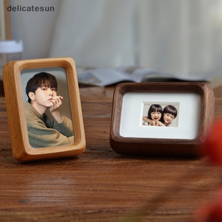 Delicatesun กรอบรูป ทรงกลม เรียบเนียน พร้อมไม้เนื้อแข็ง โชว์รูปสวย