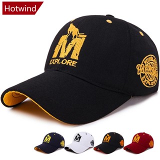 Hotwind หมวกเบสบอล กันแดด ปักลาย ระบายอากาศ แฟชั่น สําหรับผู้ชาย และผู้หญิง H3O5