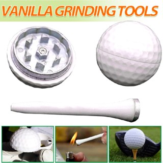 Golf Ball Shaped Grinder 3pcs/Set Multifunctional Golf Ball Vanilla Grinders