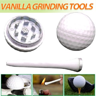 Golf Ball Shaped Grinder 3pcs/Set Multifunctional Golf Ball Vanilla Grinders