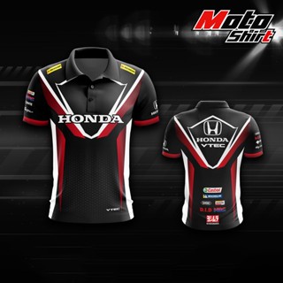 MOTOSHIRT HONDA HON-A04-22 เสื้อคอปกแขนสั้น