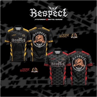 Jtt x BOTTOL GARAGE RESPECT LIMITED EDITION JERSEY RETRO COLLAR