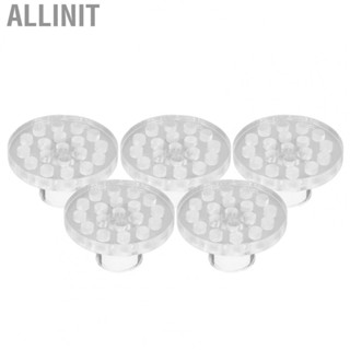 Allinit Acrylic Coral Holder  Frag Rack Clear 5PCS for Button Corals