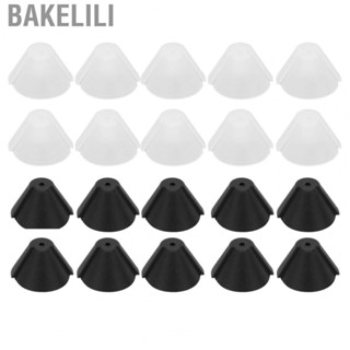 Bakelili 10pcs Hearing Amplifier Ear Plugs Flexible Horn Shaped Silicone Ampli US