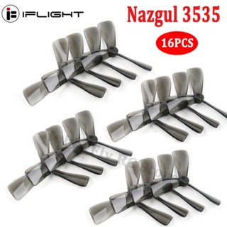 Iflight ใบพัดสามใบพัด Nazgul 3535 3.5 นิ้ว 3 ใบพัด พร้อมรู 5 มม. เข้าได้กับโดรน XING 2203.5 FPV 16 ชิ้น