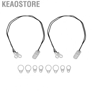 Keaostore 2pcs   And  Lost Lanyard BTE Aids Protector For