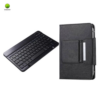เคสแท็บเล็ต พร้อมคีย์บอร์ดไร้สาย และเคสแท็บเล็ต สําหรับ Teclast M40 P20HD ALLDOCUBE IPlay20 PRO 10.1 นิ้ว