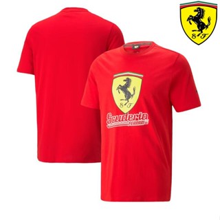 ใหม่ล่าสุด เสื้อกีฬาแขนสั้น ลายทีมแข่ง F1 Scuderia Ferrari F1 เหมาะกับฤดูร้อน สําหรับผู้ชาย และผู้หญิง 2023