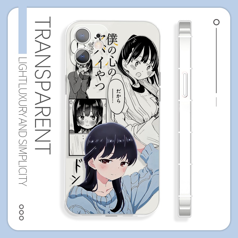 The Dangers in My Heart Yamada Anna anime phone case compatible with iPhone 11pro Apple 14 Two-Dimensional anime peripherals เคสโทรศัพท์มือถือ