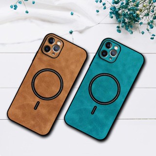 เคสโทรศัพท์มือถือหนัง แบบแม่เหล็ก หรูหรา สําหรับ iPhone 11 Pro Max