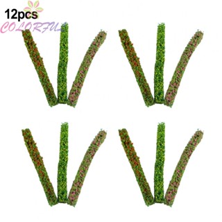 【COLORFUL】Shrub Strips City Beautification DIY Sand Table Model Simulation 12pcs